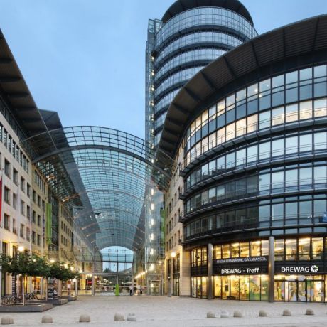 Exterior view of WTC Dresden